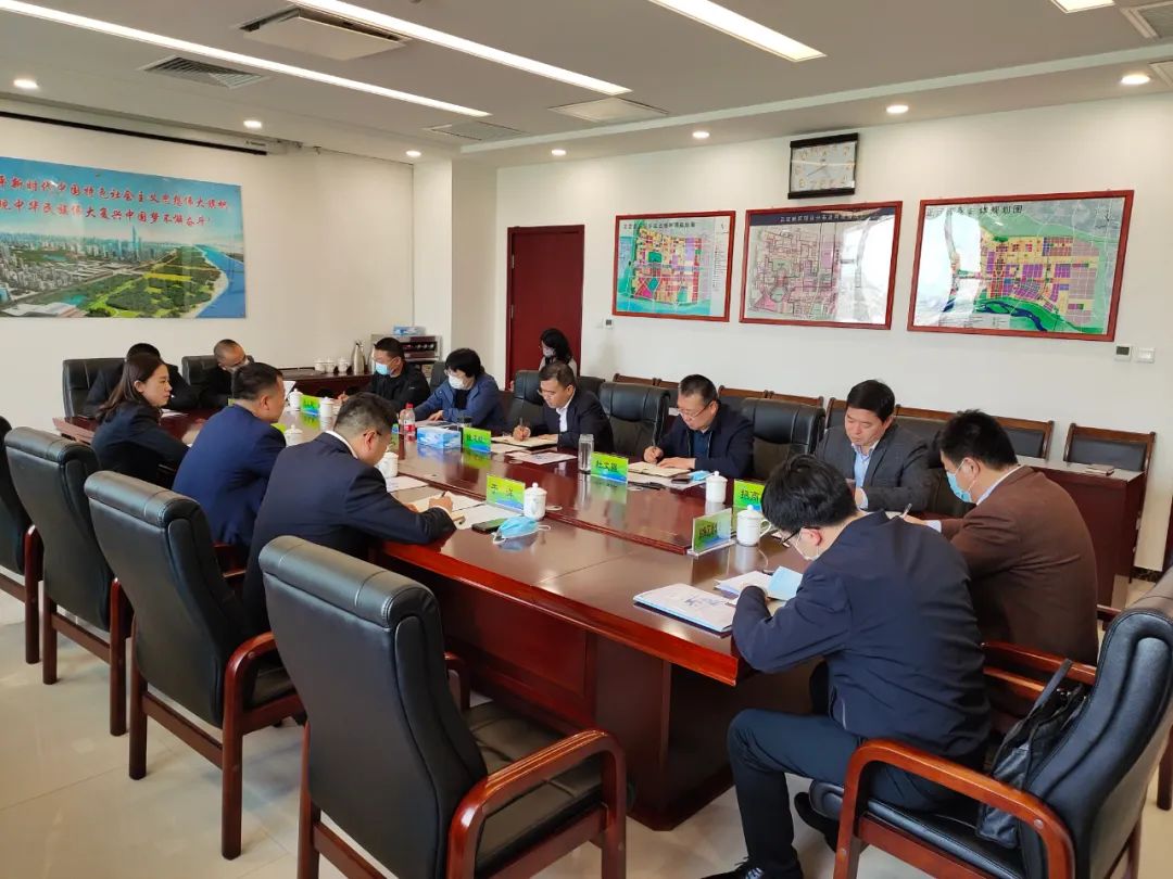 徐建航会见天津银行石家庄分行行长焦风川一行-保税区-石家庄市人民