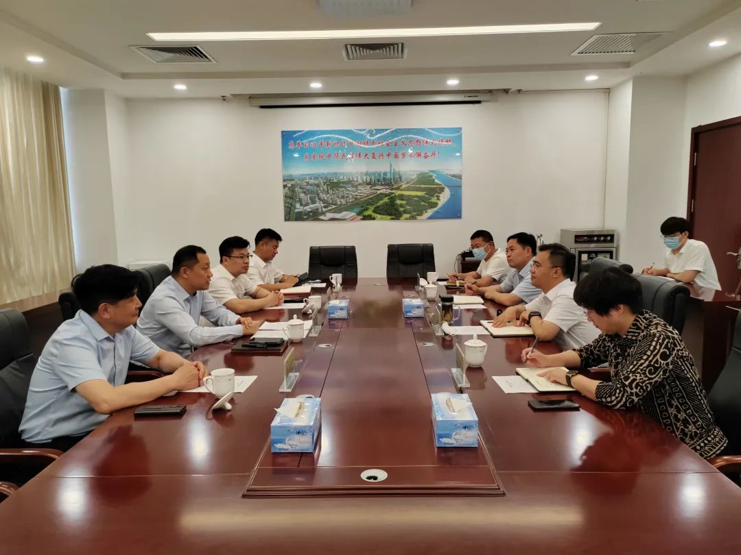 同心共谋发展——徐建航会见国药乐仁堂集团有限公司董事长许双军一行
